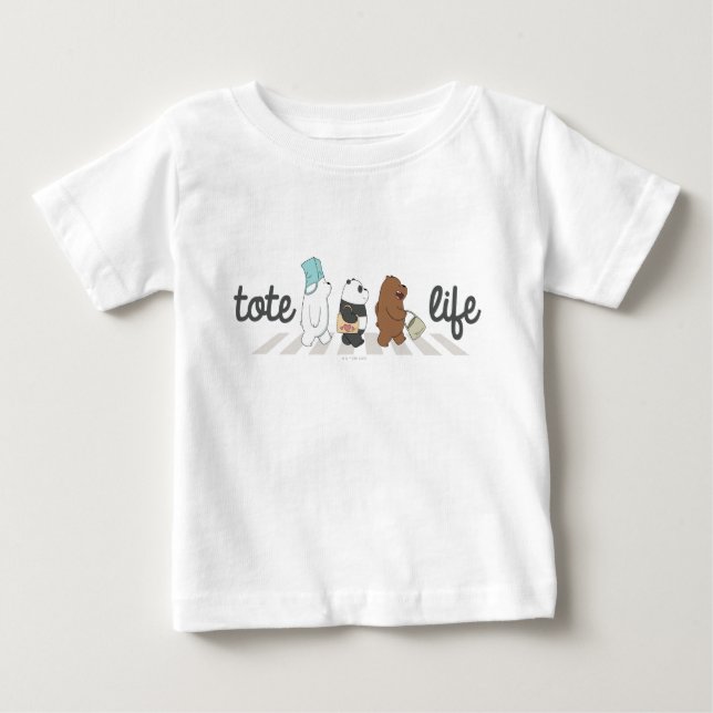 We Bare Bears - Tote Life! Baby T-Shirt (Front)