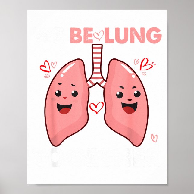 We Be-lung Together Happy Valentine s Day Couples  Poster (Front)