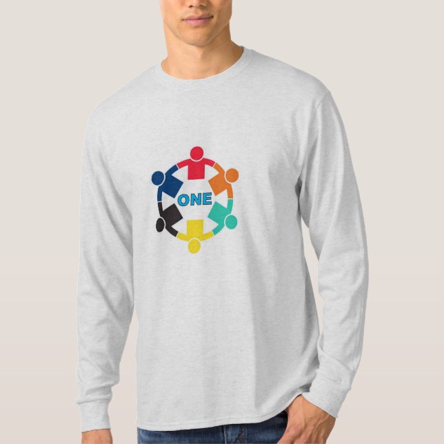 We belong together Men's long sleeve T-shirt (Front)