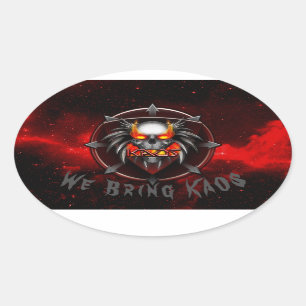 We Bring KAOS Sticker