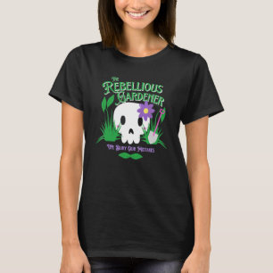 We Bury Our Mistakes Rebellious Gardener Skull Cut T-Shirt