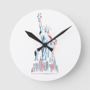 We Call It Soccer USA World Cup Round Clock