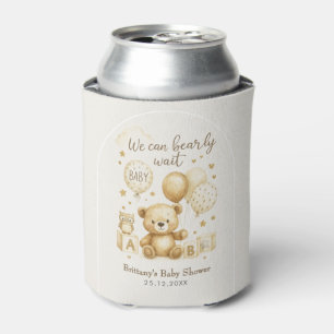 We Can Bearly Wait Baby Shower  Cooler