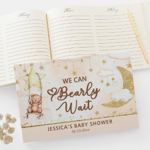 We Can Bearly Wait Baby Shower Guest Book
