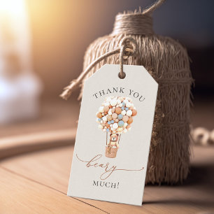 We Can Bearly Wait! Baby Shower Invitation Gift Ta Tags
