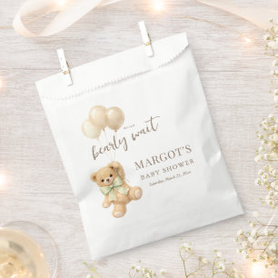 We Can Bearly Wait Baby Shower Thank You Favour Bags
