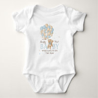We Can Bearly Wait Balloon Bear Baby Boy Shower