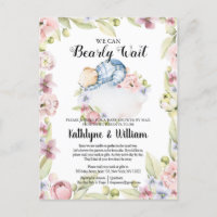We Can Bearly Wait Boy Teddy Bear Baby Shower