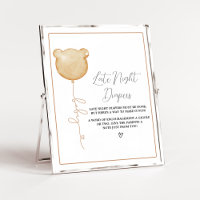 We Can Bearly Wait BrownBalloon Late Night Diapers