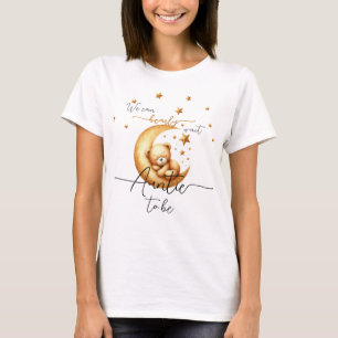 We Can Bearly Wait Cute Baby Bear Auntie-to-be T-Shirt