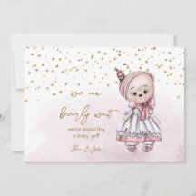 We Can Bearly Wait Cute Stuffed Animal Pregnancy