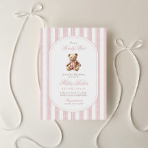 We Can Bearly Wait Elegant Teddy Bear Baby Shower