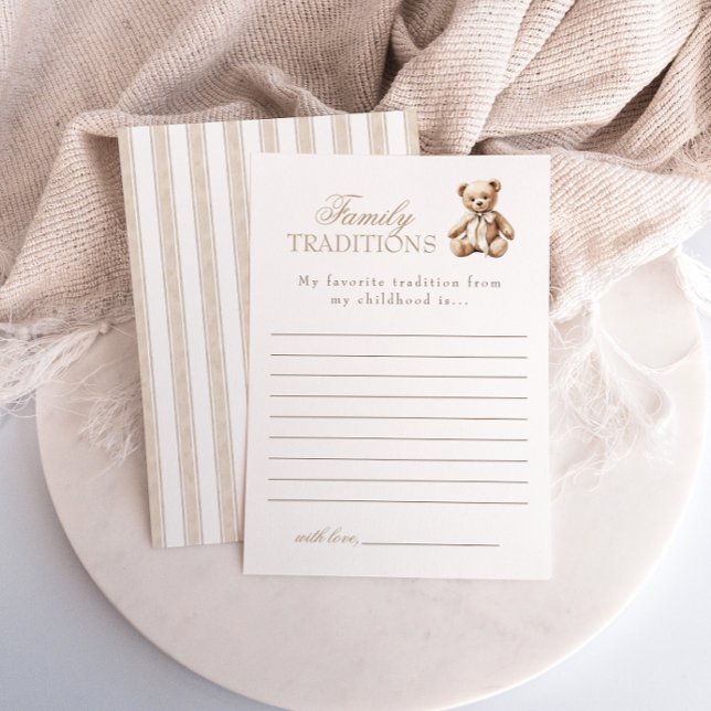 We Can Bearly Wait Family Traditions Game (Creator Uploaded)