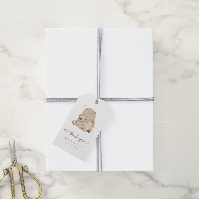 We Can Bearly Wait Gift Tags (With Twine)