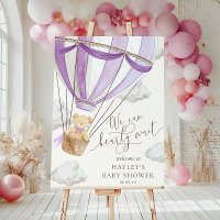 We Can Bearly Wait Hot Air Ballon Baby Shower