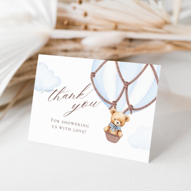 We Can Bearly Wait! Hot Air Baloon Thank You (Creator Uploaded)