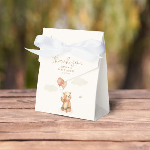 We Can Bearly Wait Neutral Baby Shower Favour Box