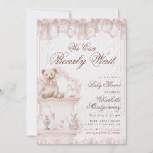 We Can Bearly Wait Nursery Cottage Baby Shower