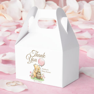 We Can Bearly Wait Pooh Baby Shower Neutral Favour Box