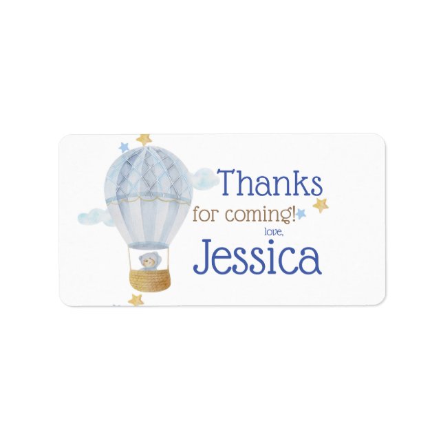 We can bearly wait thank you Sticker (Front)