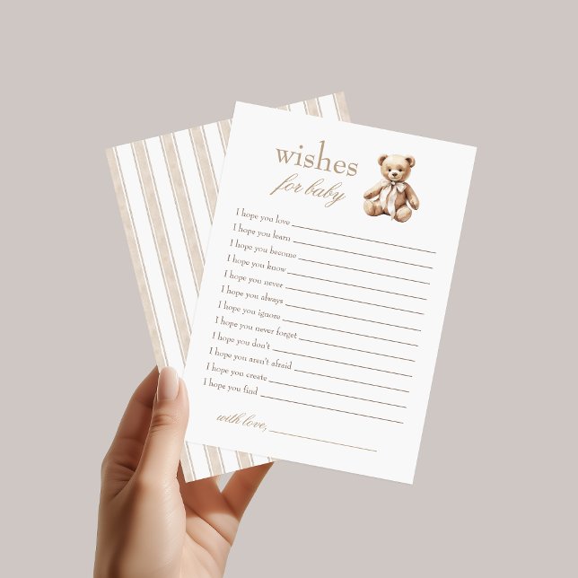 We Can Bearly Wait Wishes for Baby Game (Creator Uploaded)