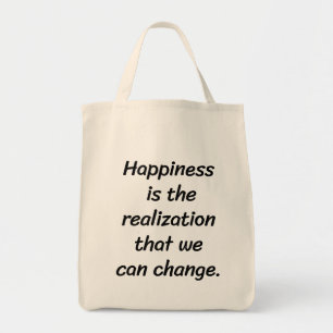 We Can Change Grocery Tote Bag