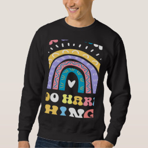 We Can Do Hard Things Back To School Vintage Sweatshirt