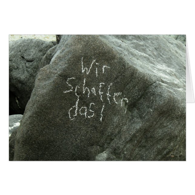 We can do it! (Front Horizontal)