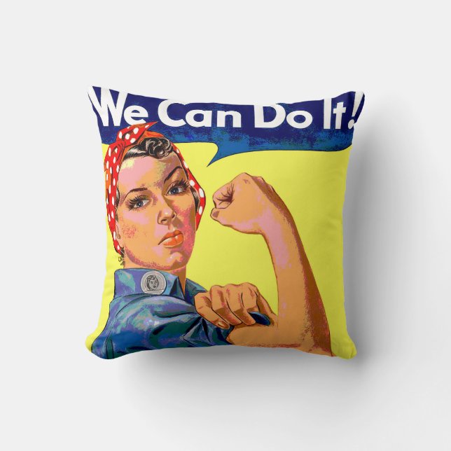 We Can Do It  Cushion (Front)