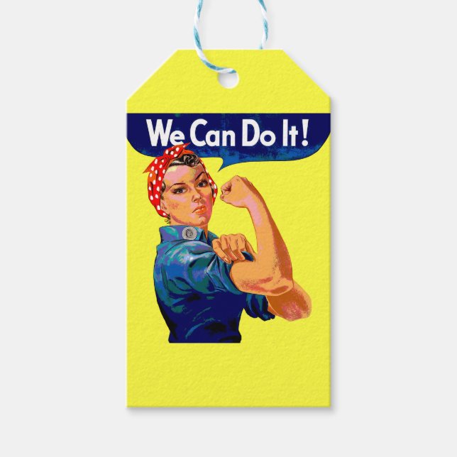We Can Do It  Gift Tags (Front)