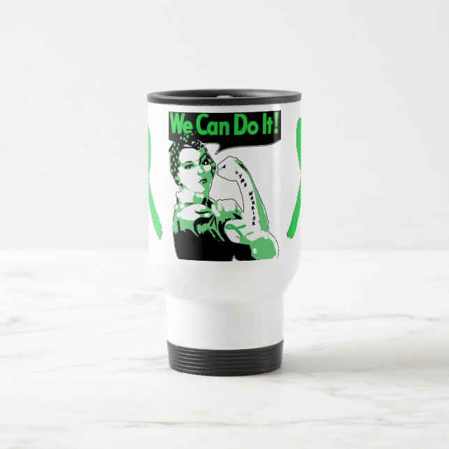 We Can Do It, Lyme Disease Warrior Coffee Cup (Center)