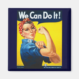 We Can Do It Magnet