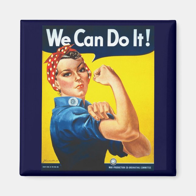 We Can Do It Magnet (Front)