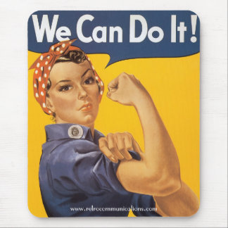 "We Can Do It" Mouse Pad