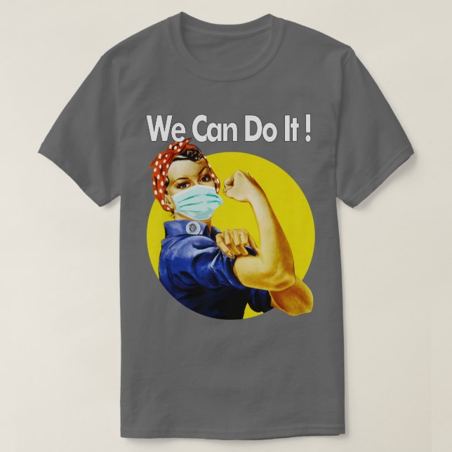 We can do it Nothing will beat us T-Shirt (Design Front)