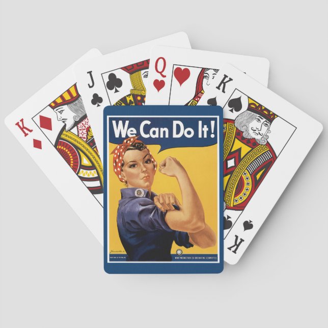 We Can Do it! Playing Cards (Back)