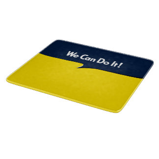 We Can Do it Rosie Headline Cutting Board