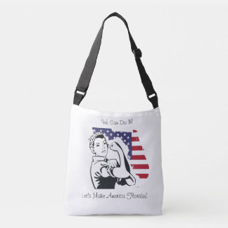 We Can do It! Rosie The Riveter Crossbody Bag