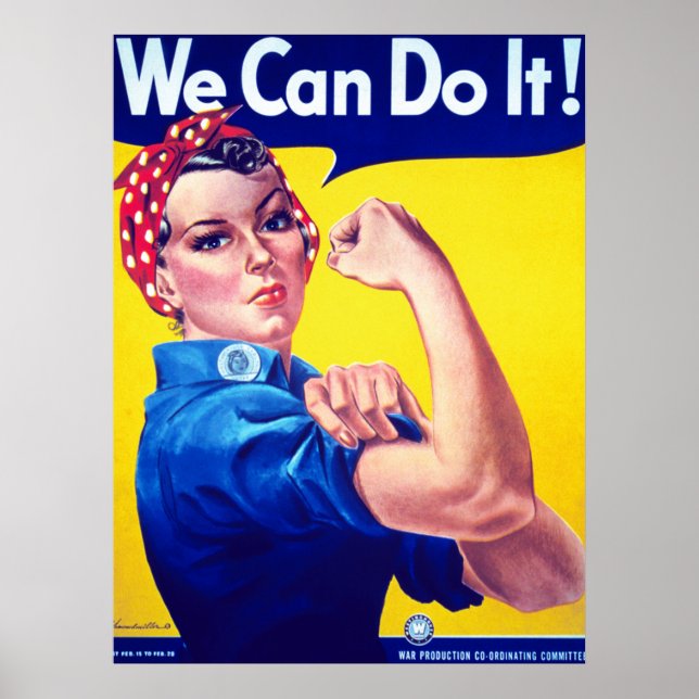 We Can Do It Rosie the Riveter Extra Large Poster (Front)