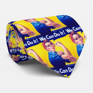 We Can Do It Rosie the Riveter Tie