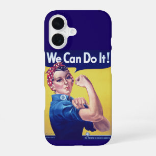 We Can Do It Rosie the Riveter USA United States iPhone 16 Case