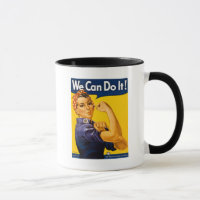 We Can Do It! Rosie the Riveter Vintage WW2