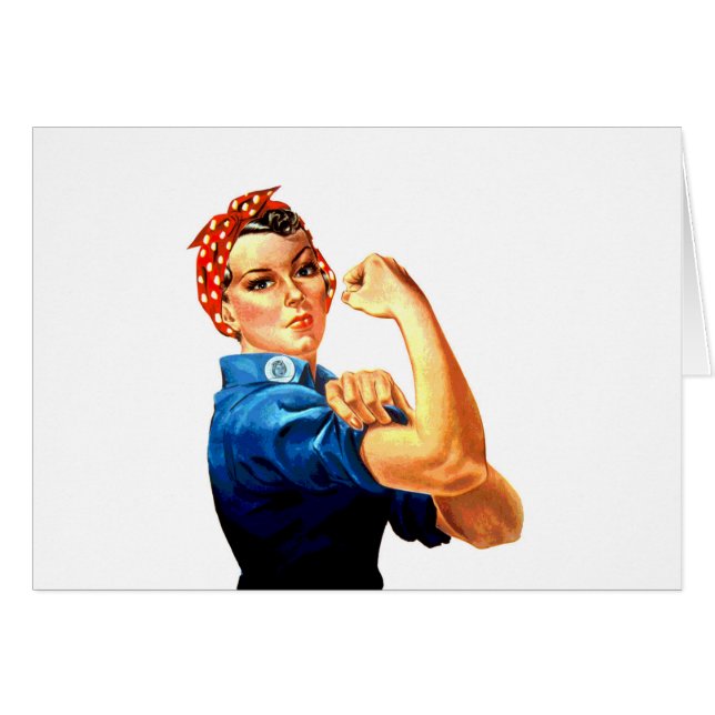 We Can Do It Rosie the Riveter WWII Propaganda (Front Horizontal)