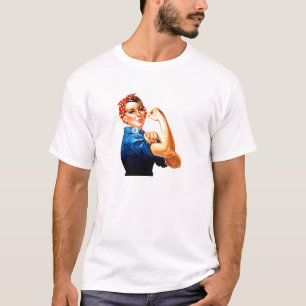 We Can Do It Rosie the Riveter WWII Propaganda T-Shirt