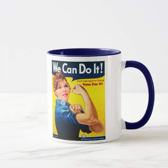 We Can Do It - Sarah Palin Mug (Right)