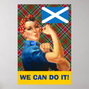 We Can Do It Scottish Independence Poster