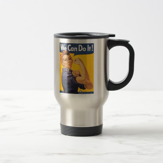 We Can Do It - Stainless Car Mug (Right)