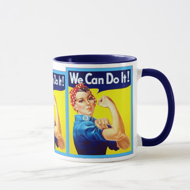 We Can Do It! ~ Vintage Mug (Right)