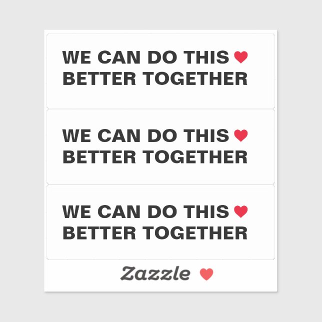 We Can Do This Better Together Quote (Sheet)