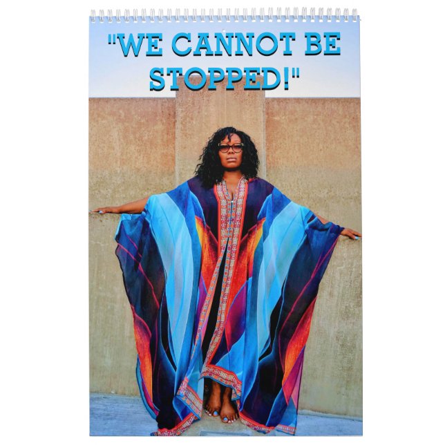 "WE CANNOT BE STOPPED!" - 2025 fashion calendar (Cover)